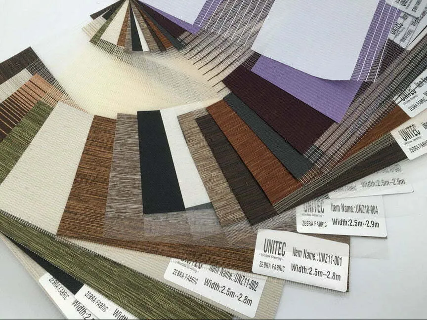 Zebra Roller Blinds,Roller Blinds Fabric Collections, Manufacturers of roller blinds fabrics.