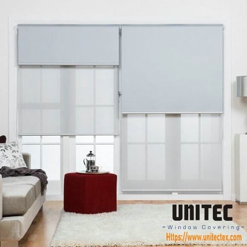 Double Roller Black Out Blinds, Roller Zebra blinds,