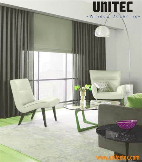 Ideas to decorate the living room with blinds and curtains