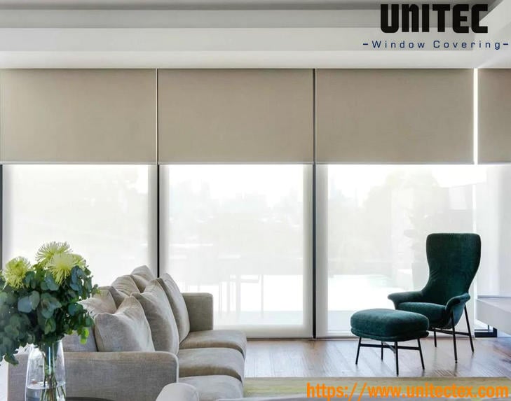 roller curtains for large windows
