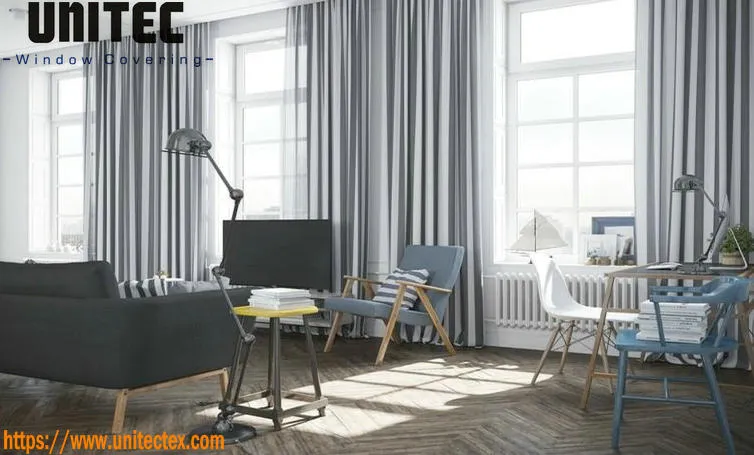 curtains in living room