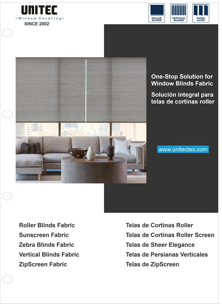 Manufacturers of roller blinds fabrics