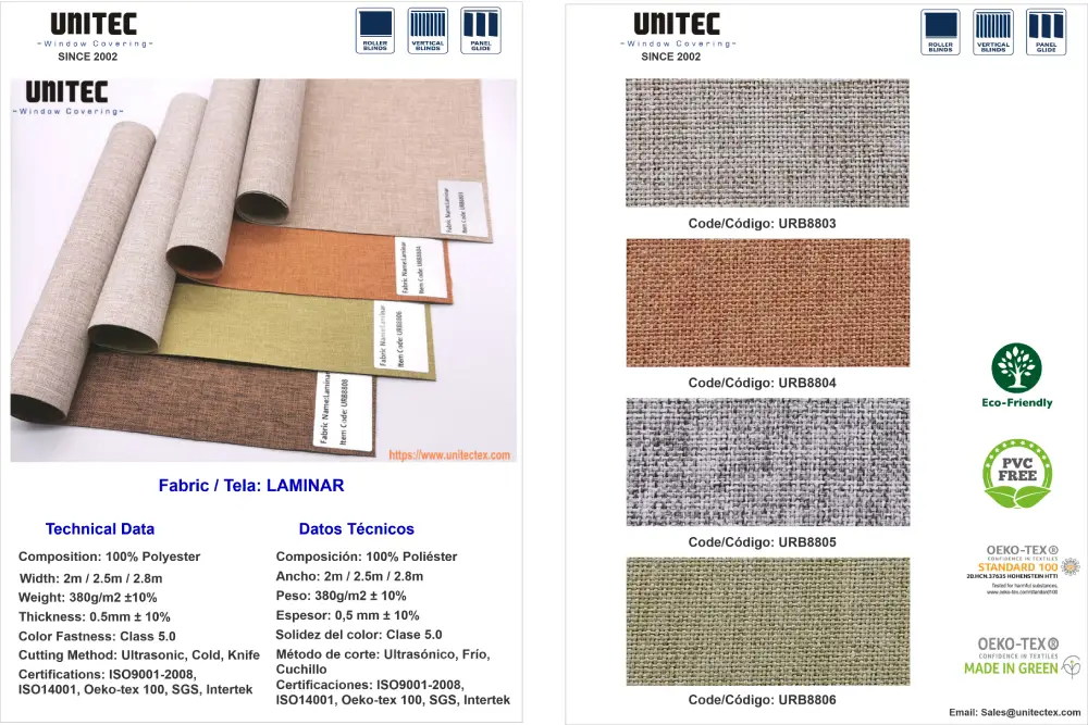 fabric blackout roller blinds laminated blackout fabric colors