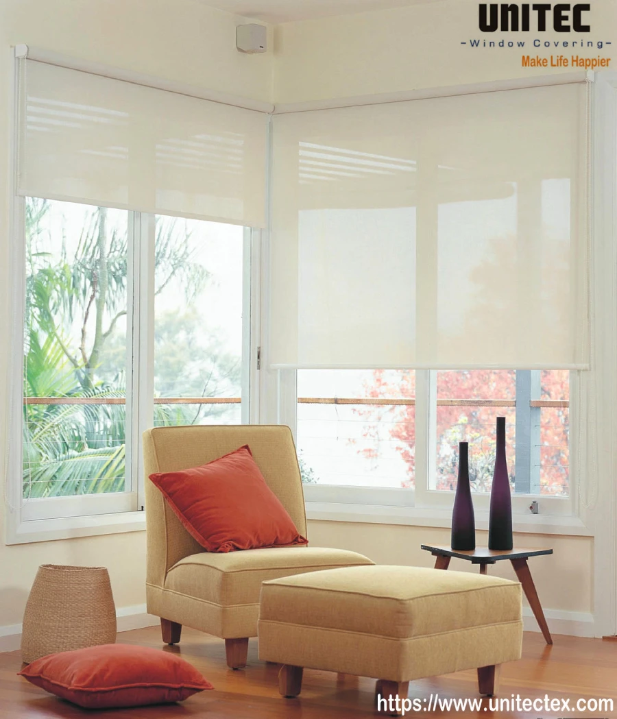window blinds and curtains screen