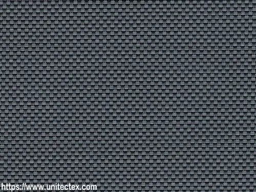 Roller Screen Shade Fabric Black Grey