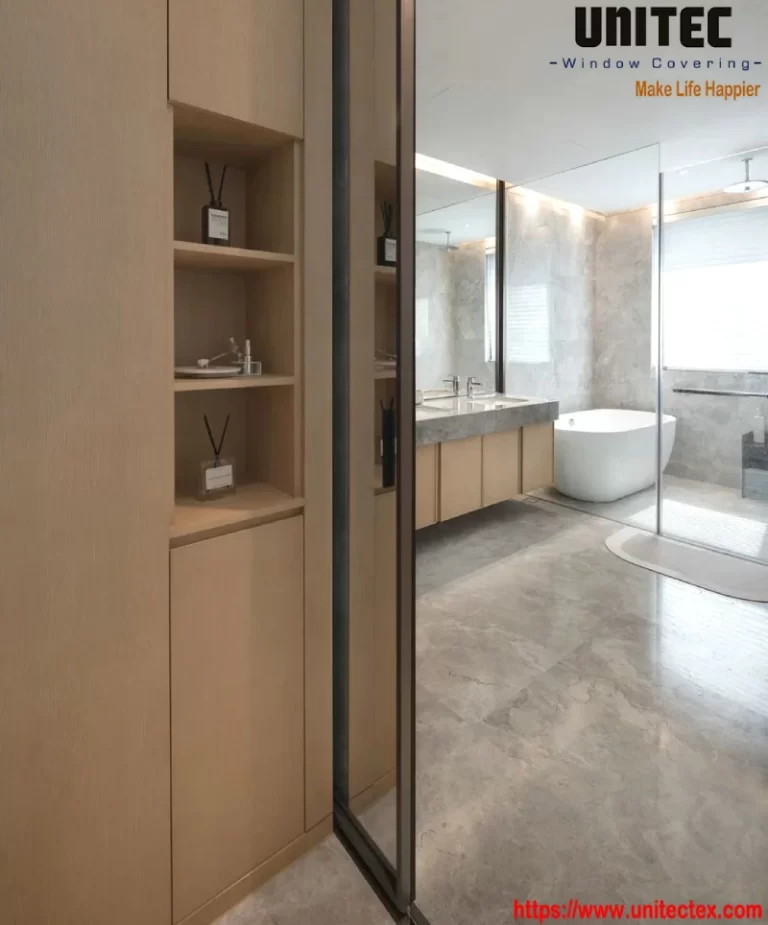 Shangri-la blinds for bathroom