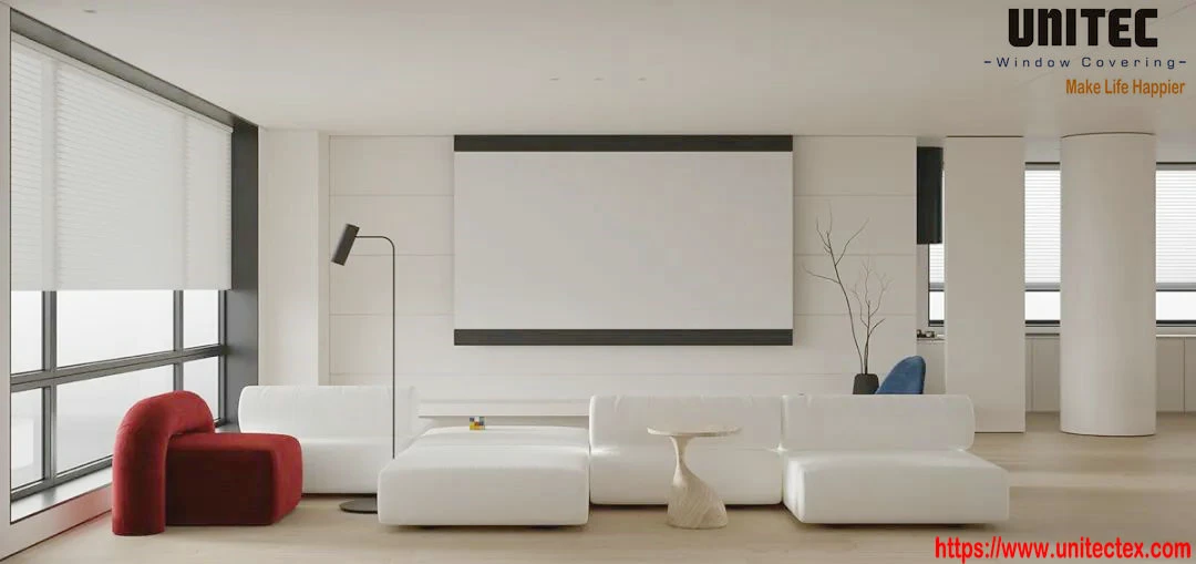 Shangri-la blinds for livingroom