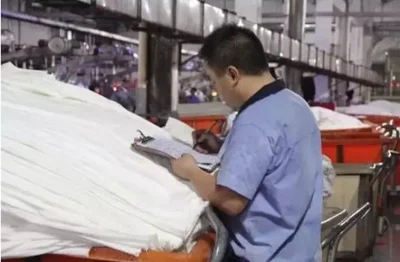 Quality control for blinds fabric