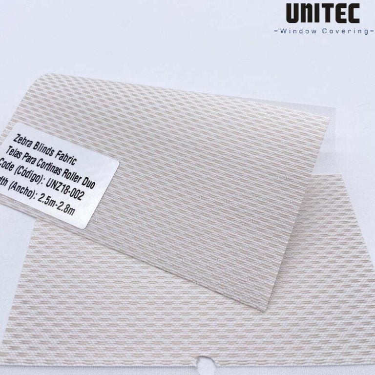 Sheer and blackout shades