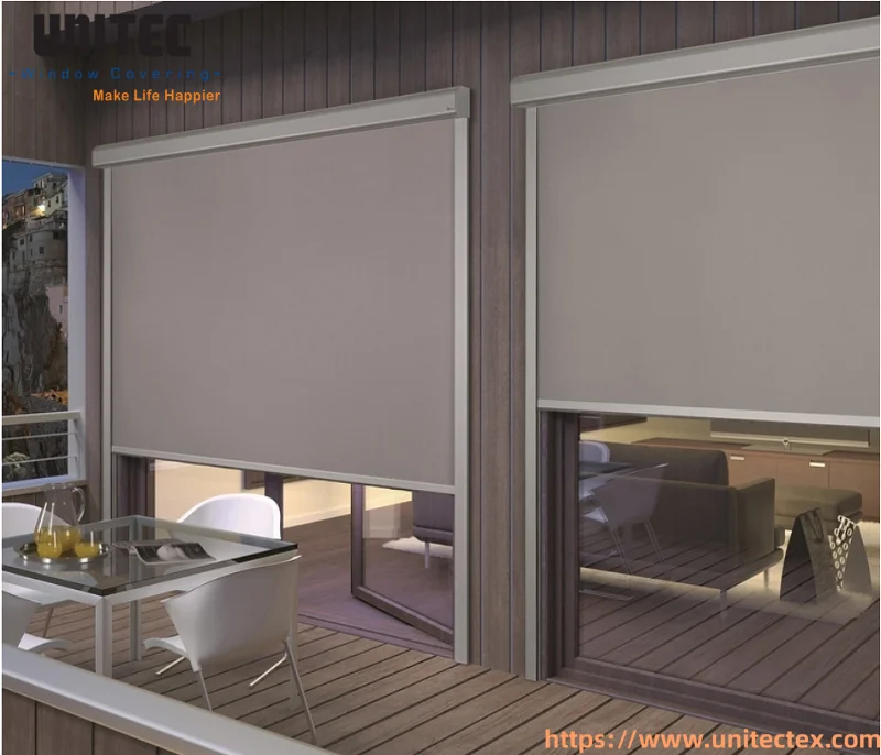 roller blinds wood