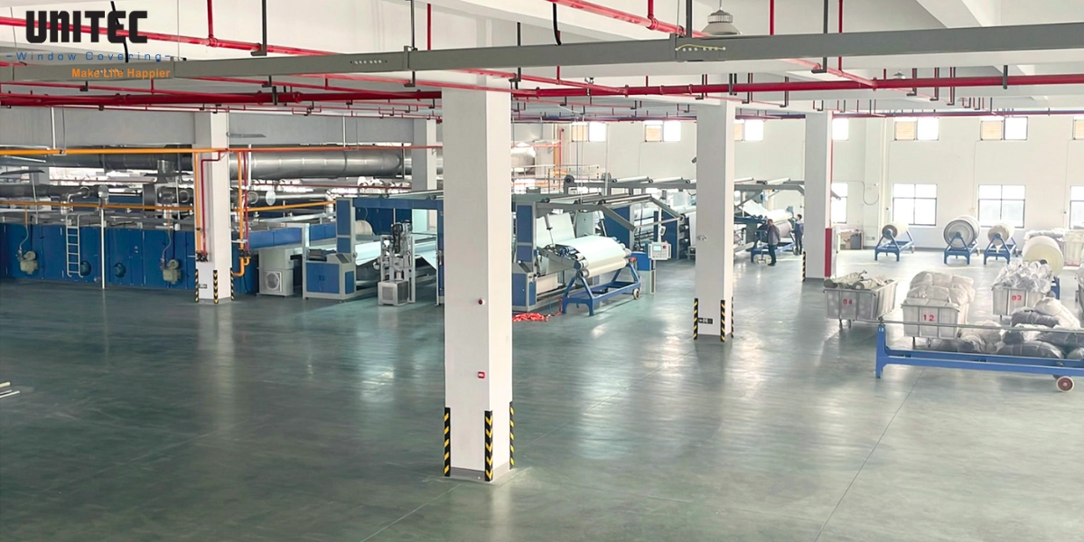 UNITEC blinds fabric coating and finishing workshop