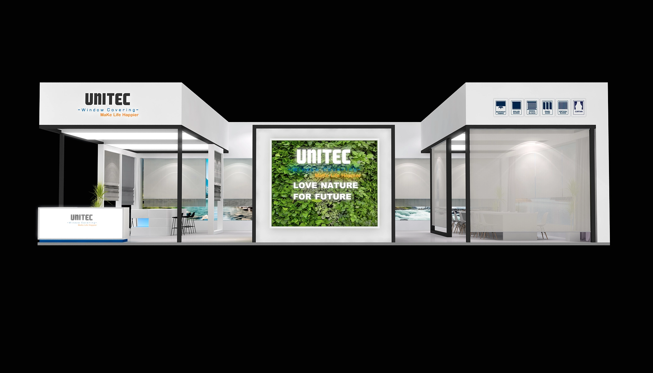 UNITEC Textile Blinds Fabric R+T Asia 2025