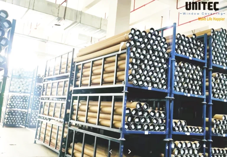 stock of blinds fabric