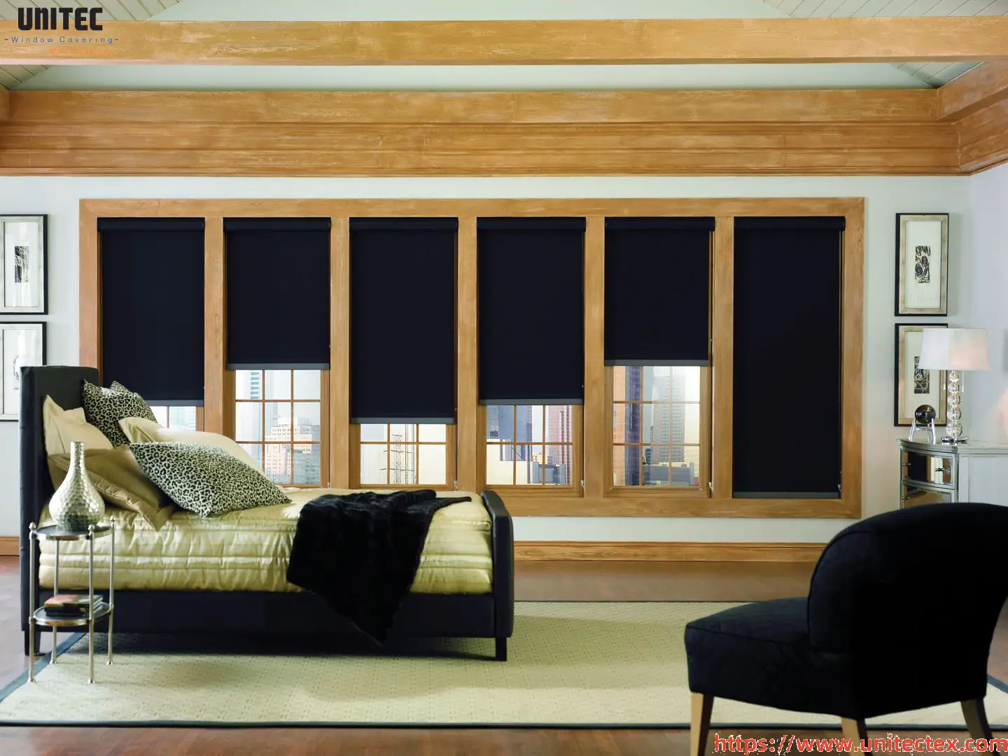 Oversized blackout shades for homes