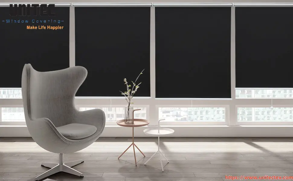 Best Black High Blackout Roller Blinds for Home