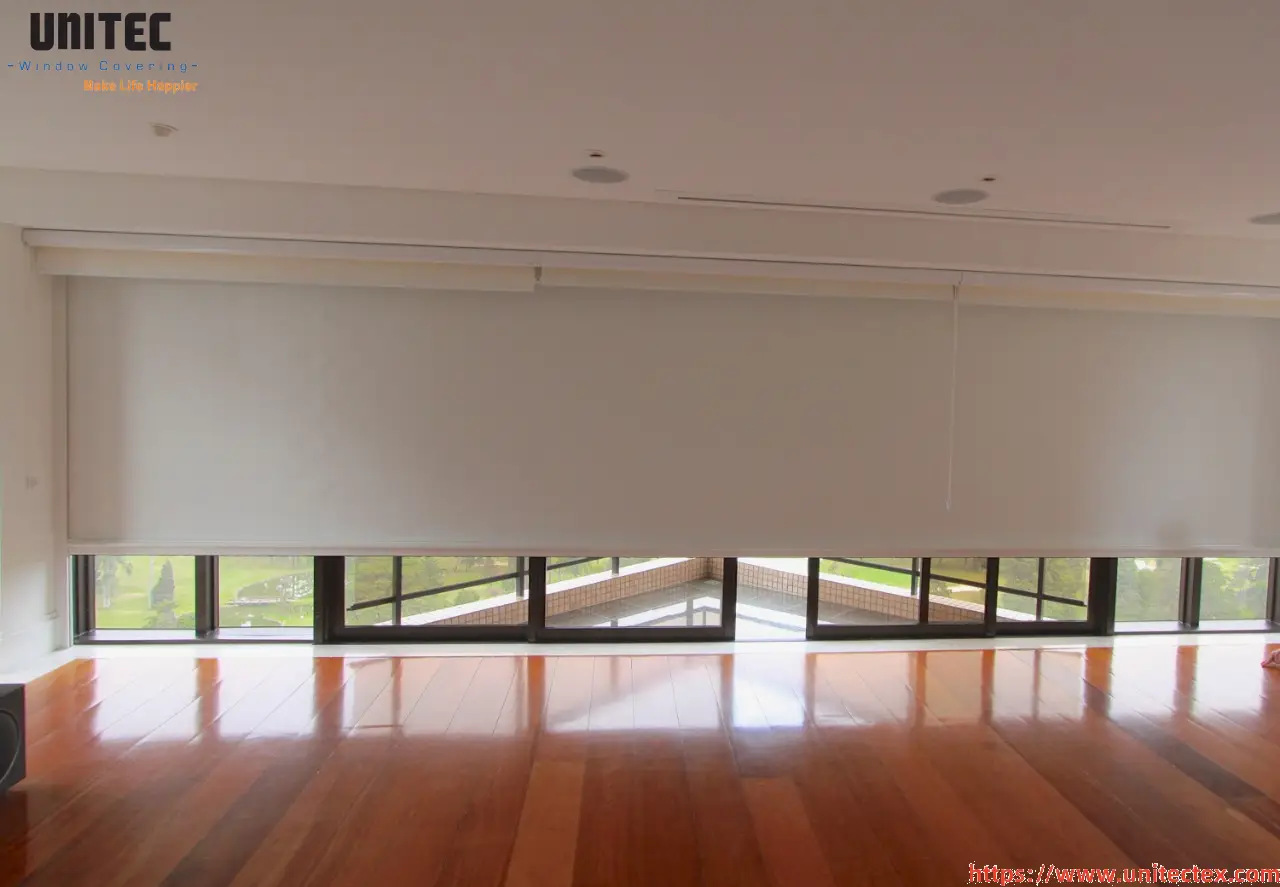 extra long blackout roller blinds