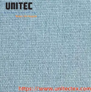 Acrylic coated polyester roller blind fabric