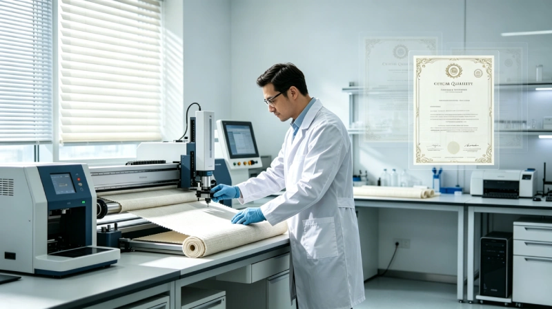 UNITEC textile R and D department for blinds fabrics