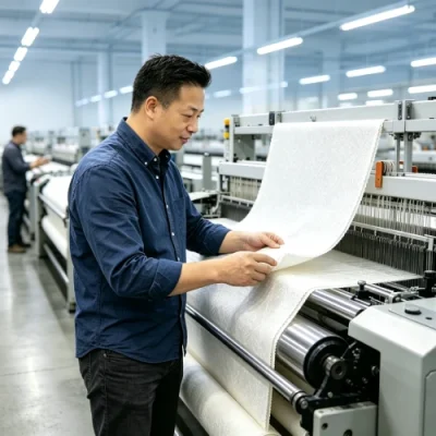 Chris, Managing Director of UNITEC Textile Decoration Co., Ltd, a window covering fabric manufacturer
