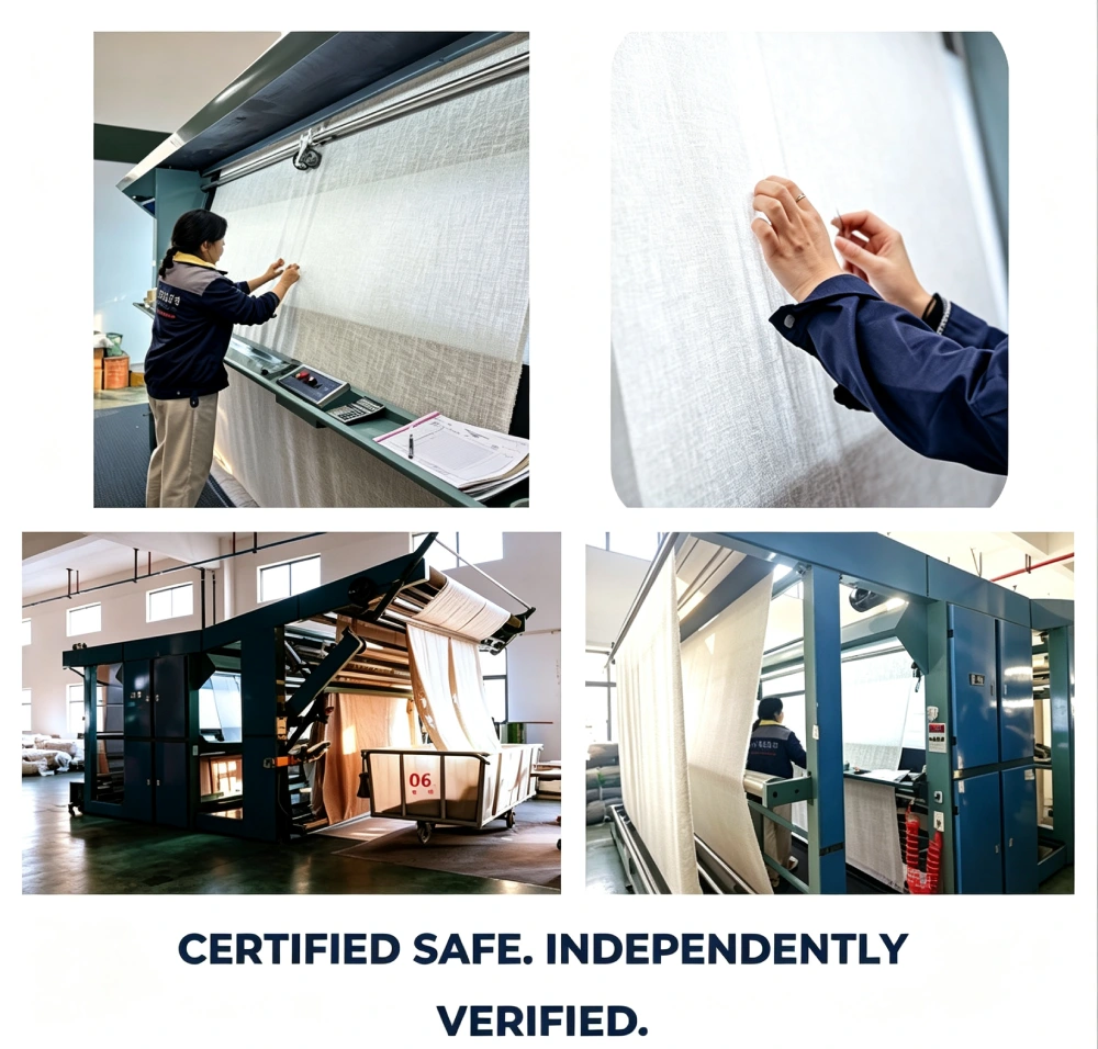 blinds fabric Quality inspection