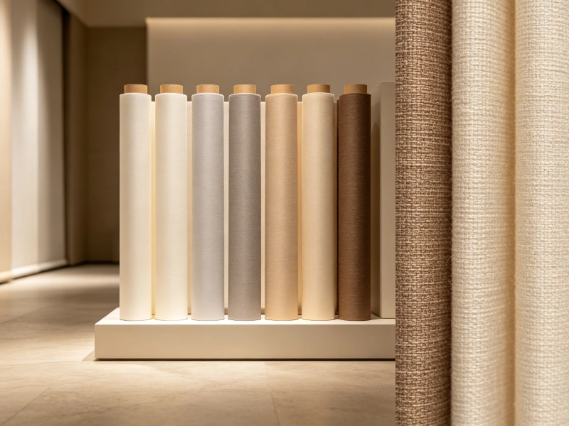 Decorative blackout roller blind fabric directions