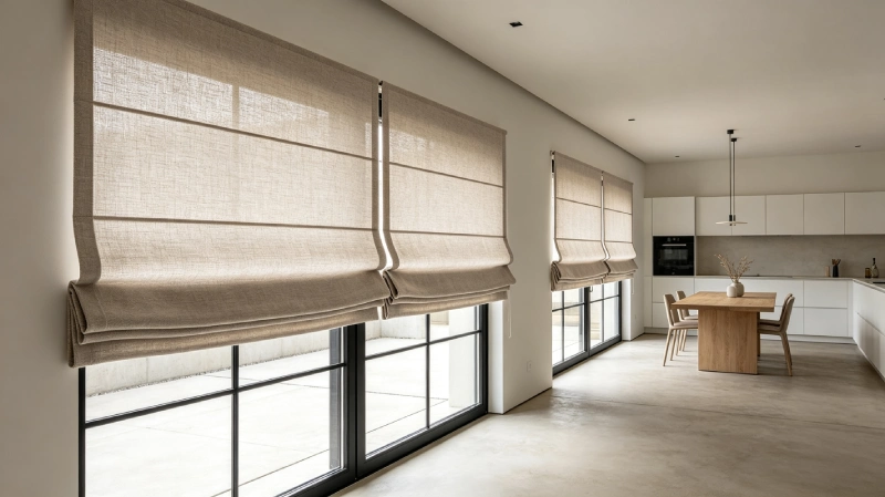 roman blinds fabric solution