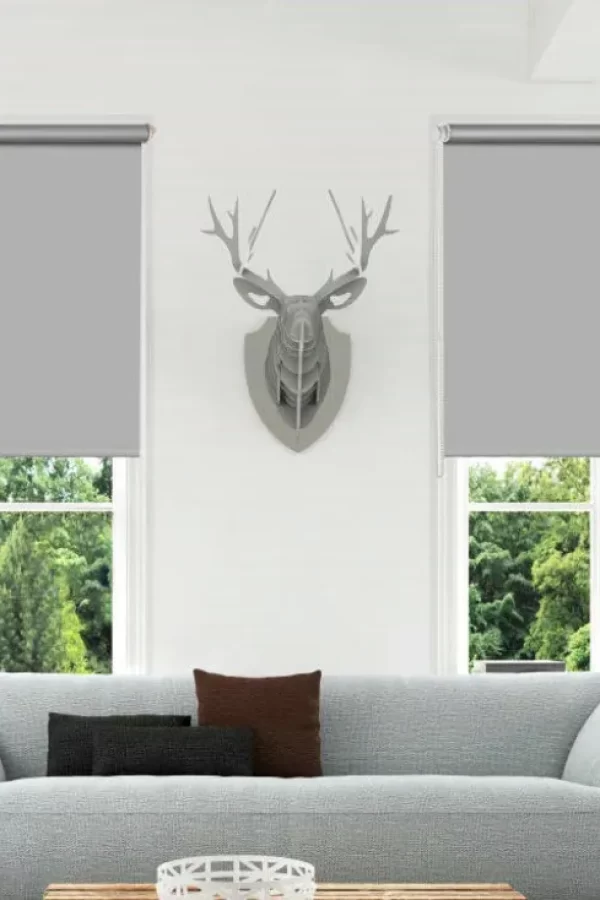 Blackout roller blinds for window